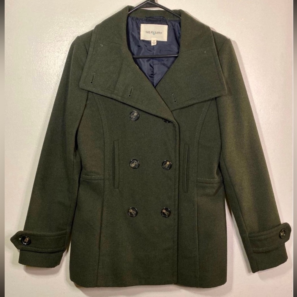 Green Peacoat